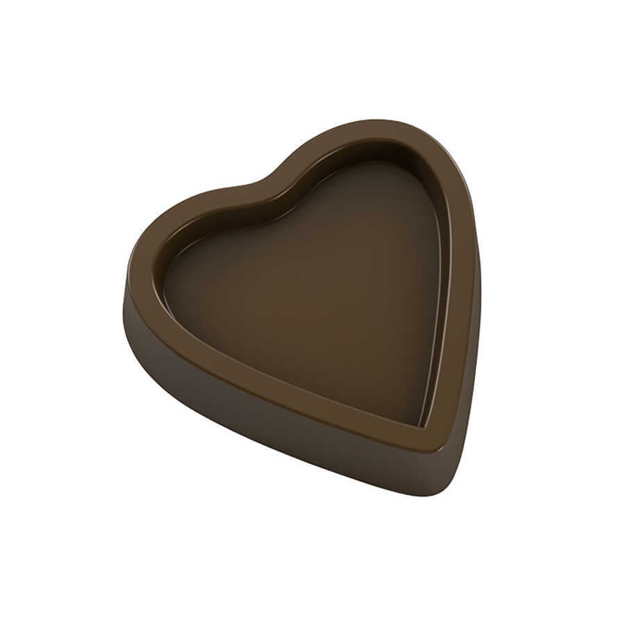 Heart With Boarder Chocolate Mould No: 523