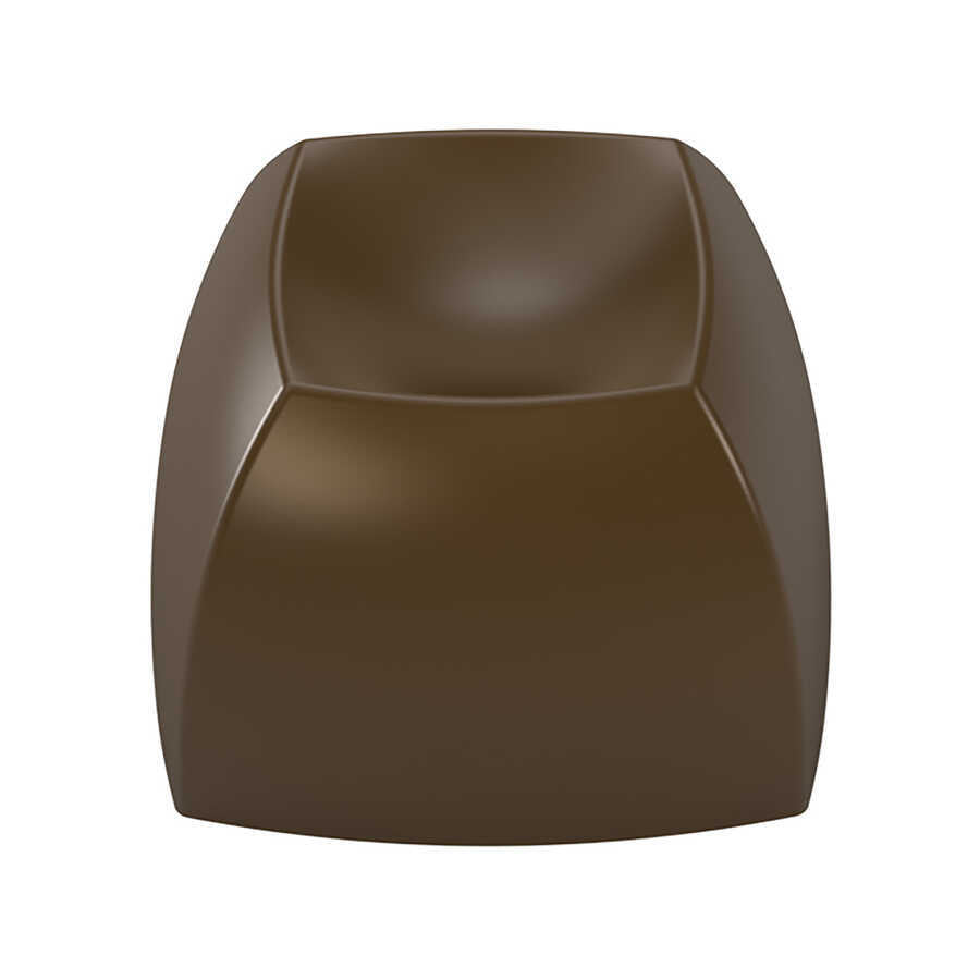 Square With Indent Praline Chocolate Mould No: 616
