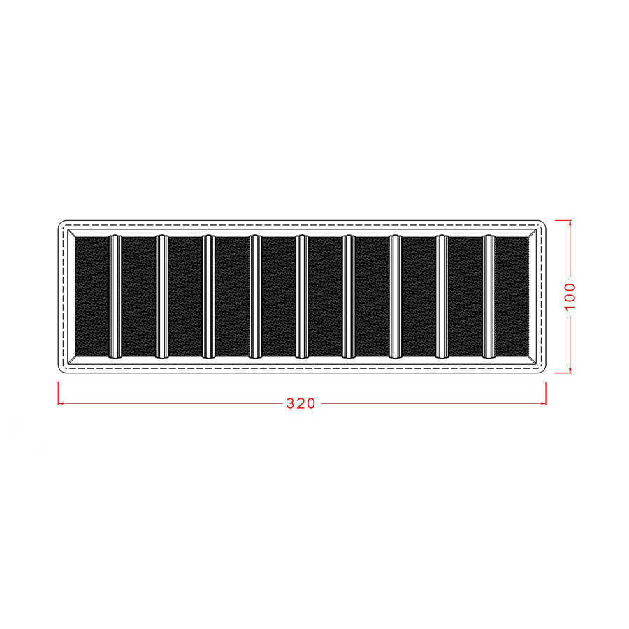 Block Chocolate Mould No: 162