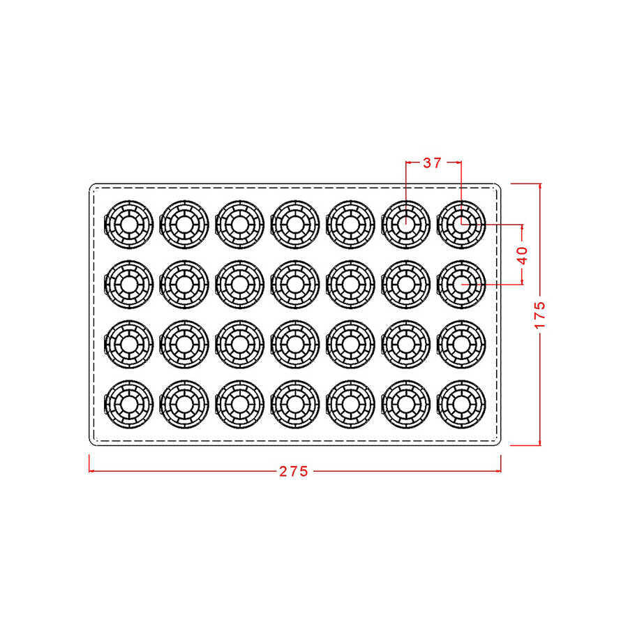Igloo Praline Chocolate Mould No: 423