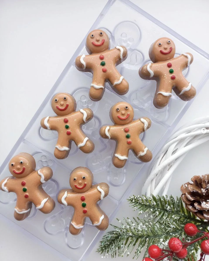 Gingerbread Man Chocolate Mould No: 459