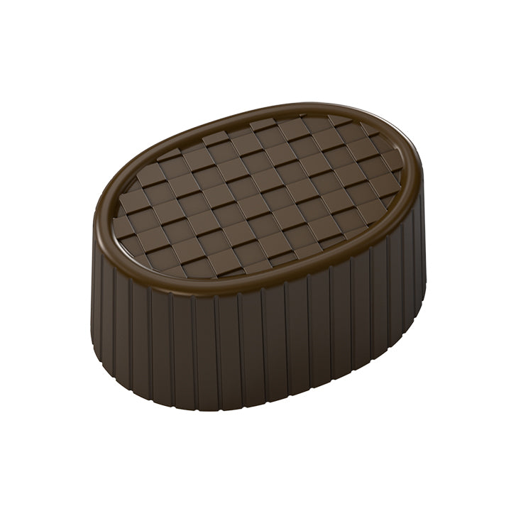 Basket Weave Praline Chocolate Mould No: 971