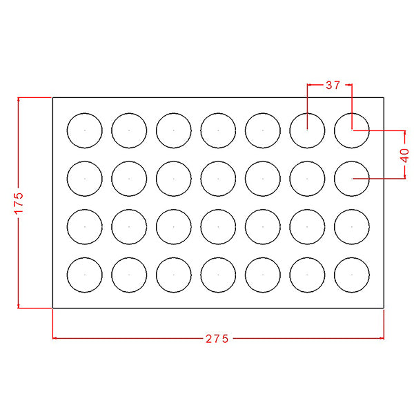 Dome Chocolate Mould No: 985