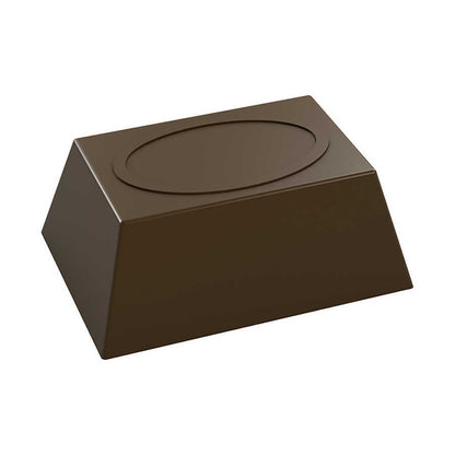 Square With Cocoa Design Chocolate Mould No: 212