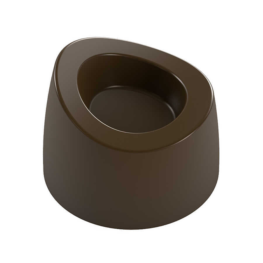 Round Praline With Indent Chocolate Mould No: 352