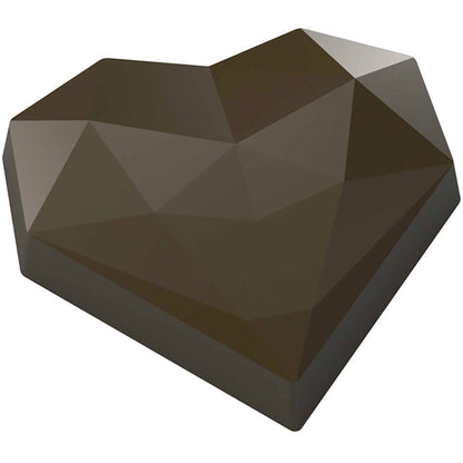 Big Diamond Heart Chocolate Mould No: 852