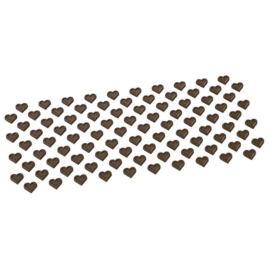 Mini Heart Chips Chocolate Mould No: 163