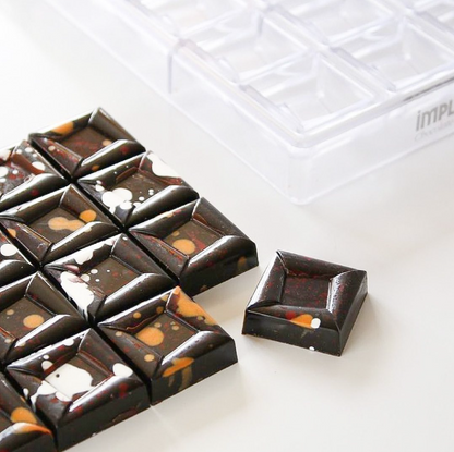 Square Praline Chocolate Mould No: 254