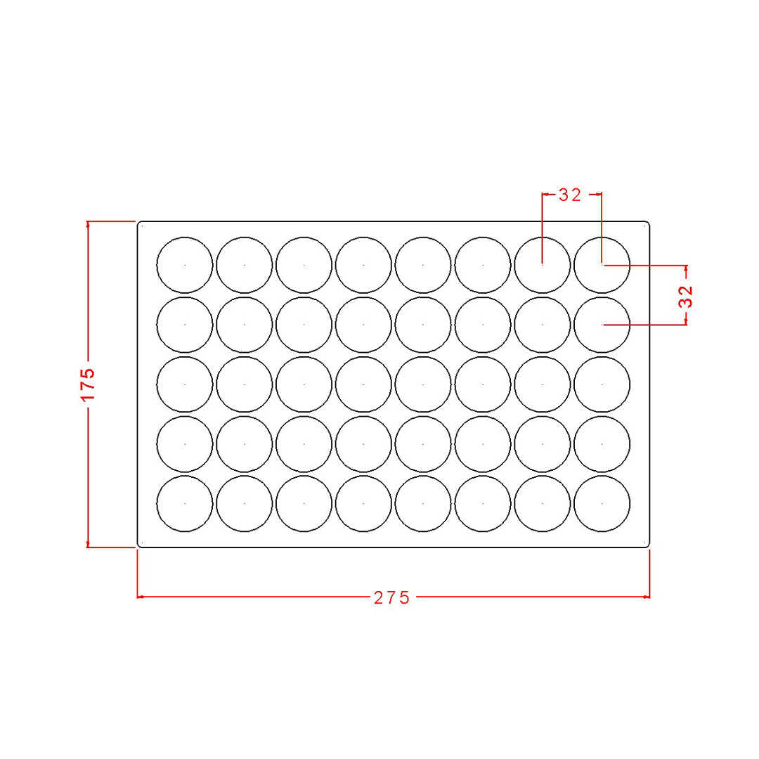 Half Sphere Chocolate Mould No: 830