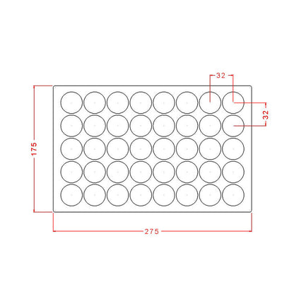 Half Sphere Chocolate Mould No: 830