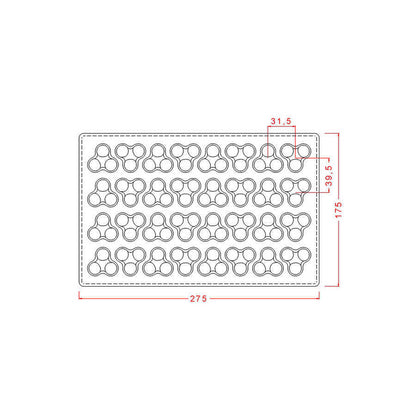 Fantasy Pralines Chocolate Mould No: 549