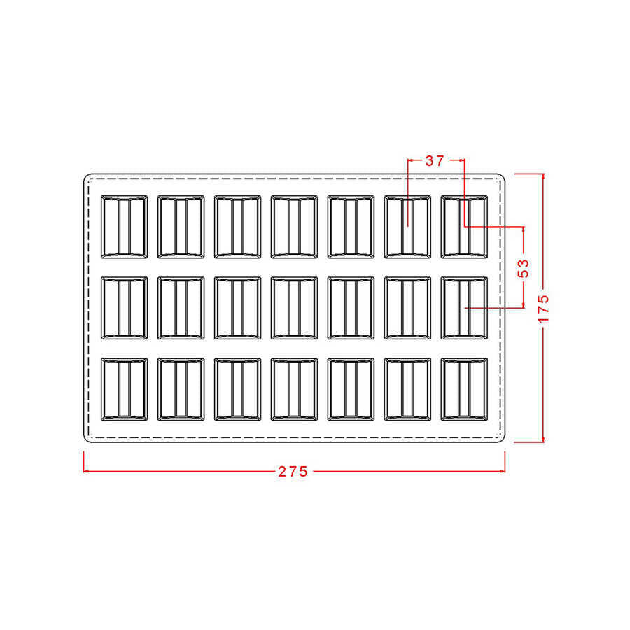 Praline Chocolate Mould No: 197