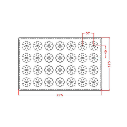 Round Praline Chocolate Mould No: 779