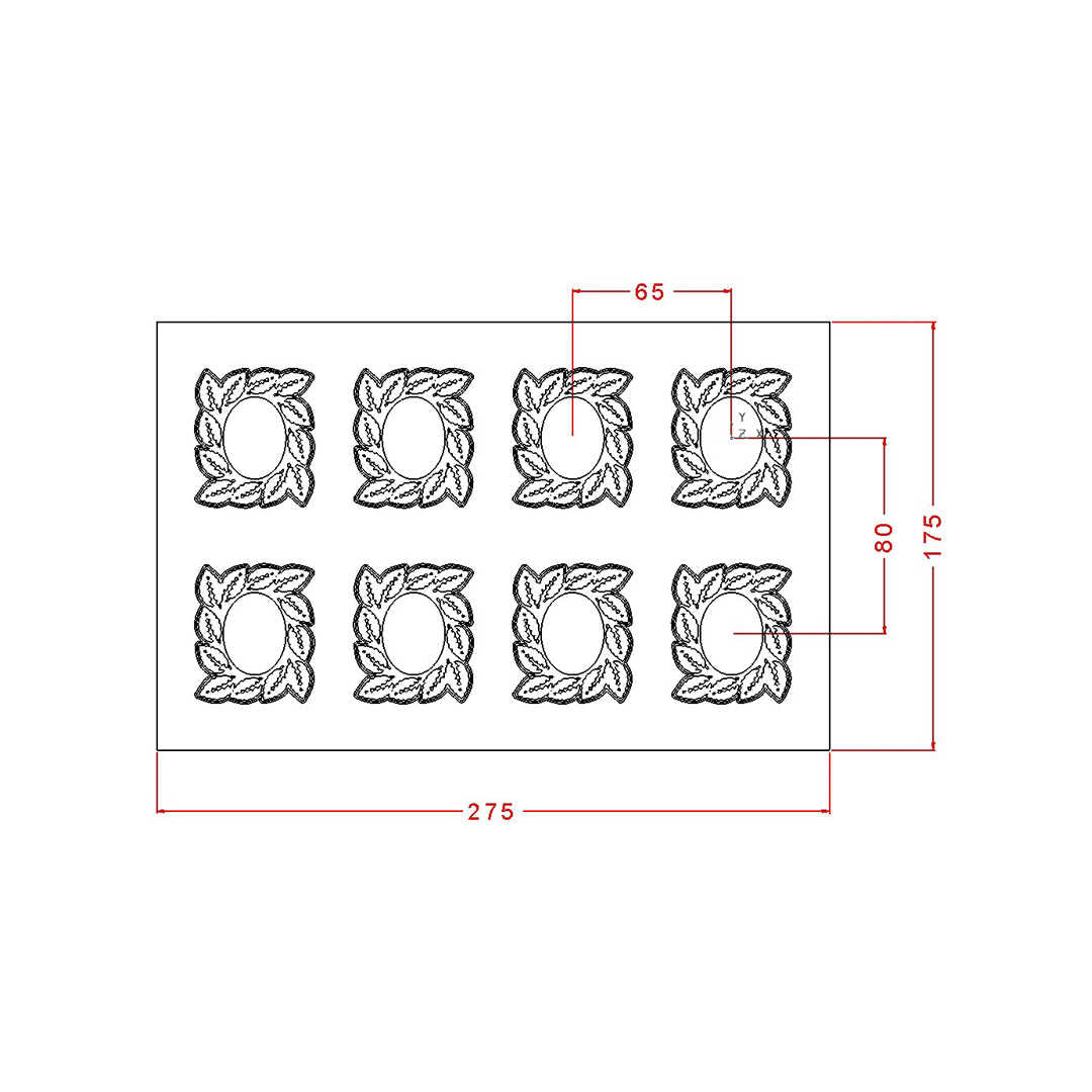 Miscellaneous Chocolate Mould No:851