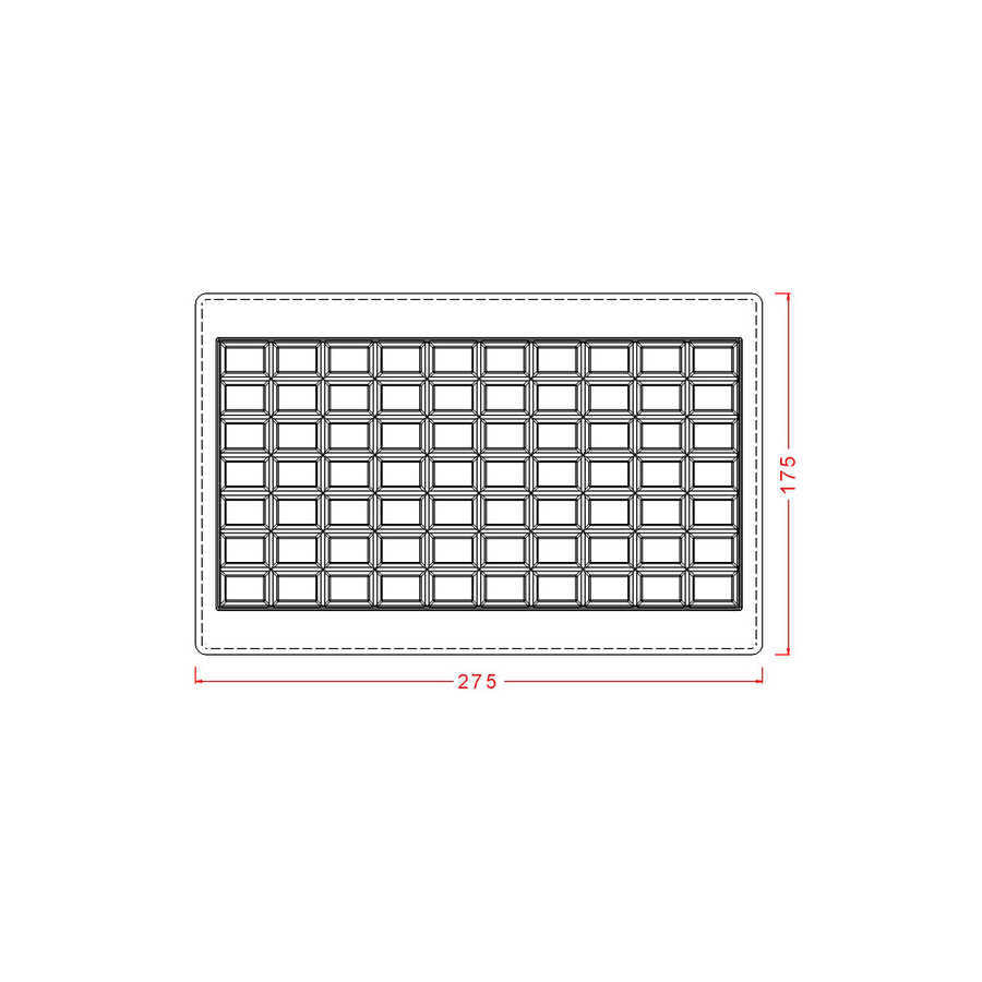 70-Piece Break-Up Chocolate Mould No: 509