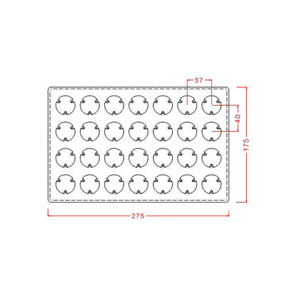 Dome Praline Chocolate Mould No: 739