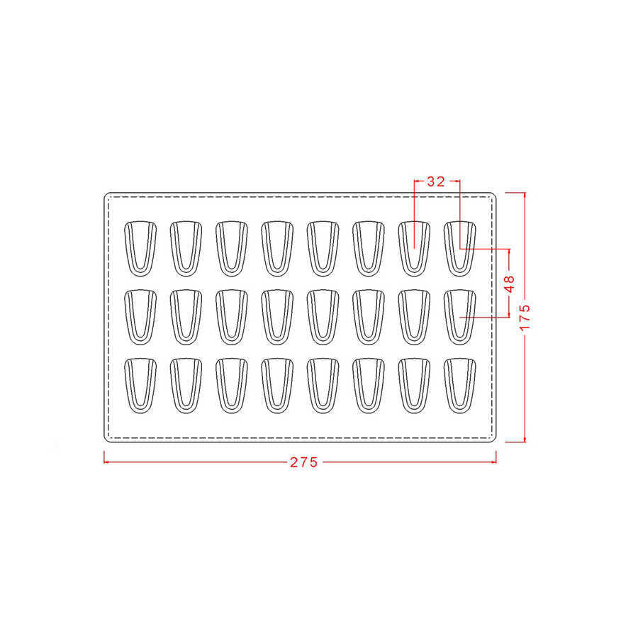 Fantasy Pralines Chocolate Mould No: 272