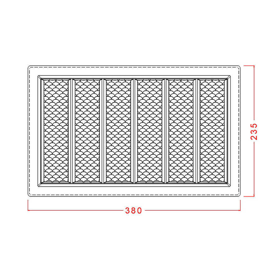 Block Chocolate Mould No: 574