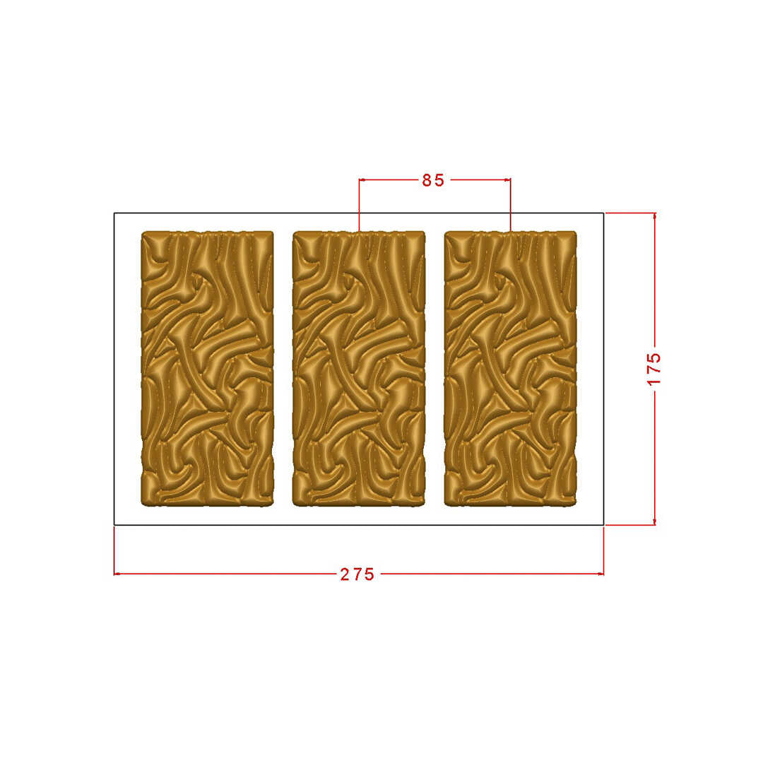 Tablet Chocolate Mould No: 854