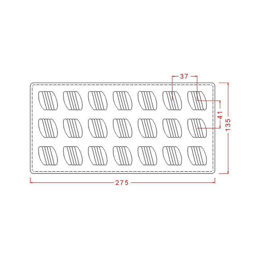 Fantasy Praline Chocolate Mould No: 70