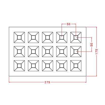 Pyramid Chocolate Mould No: 834