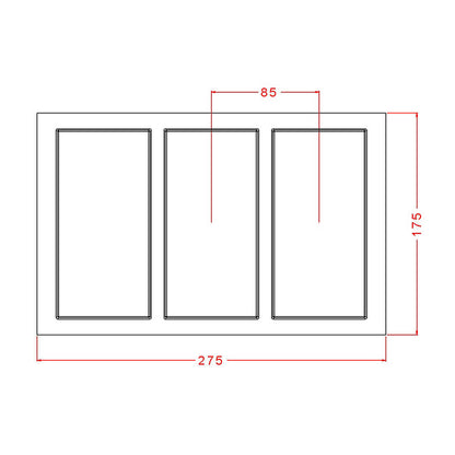 Flat Tablet Chocolate Mould No: 833