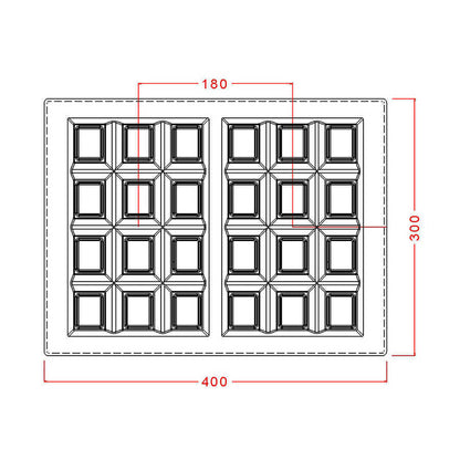 Block Chocolate Mould No: 569