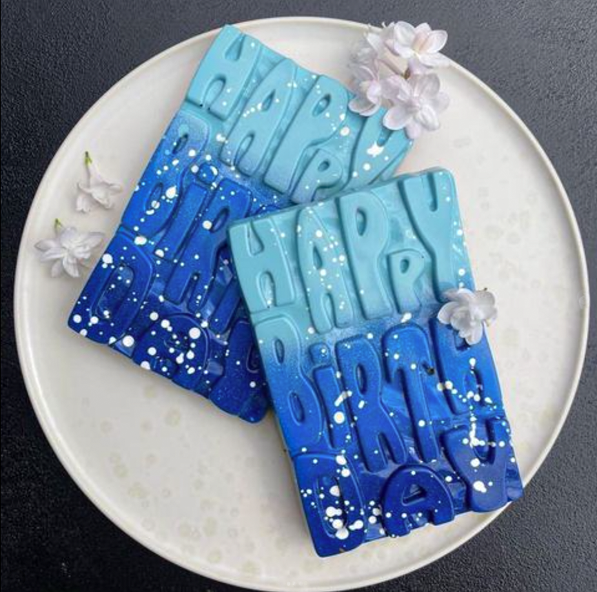 Happy Birthday Chocolate Mould No: 395