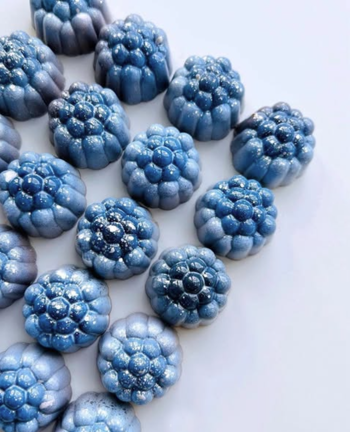 Round Bubble Praline Chocolate Mould No: 477