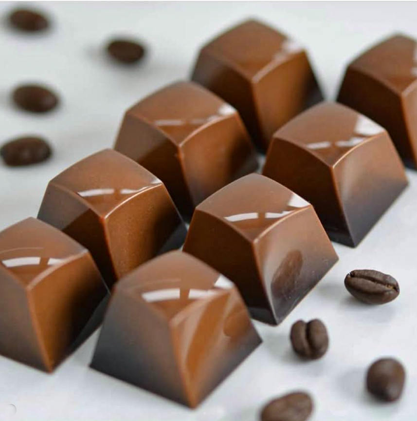 Square Praline Chocolate Mould No: 736