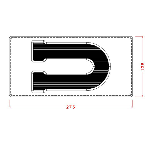 Letter U
