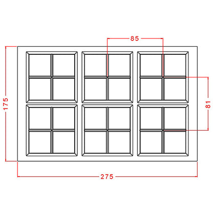 100 g Tablet Dubai Chocolate Mould No: 935